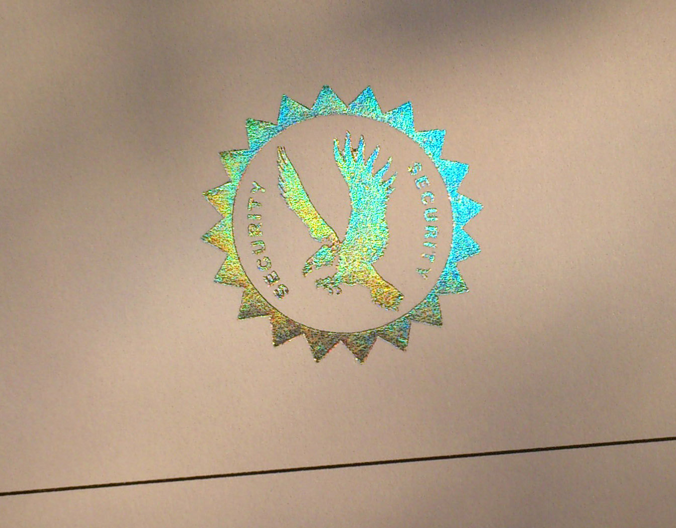 Hologram Hot Stamping FoilSecurity Hologram Hot Stamping